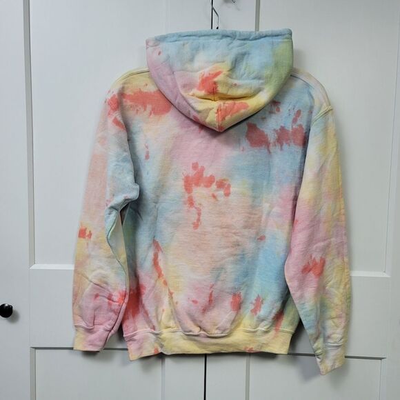 Pink Floyd 1973 graphic tie dye hooded sweatshirt size small - Picture 3 of 7